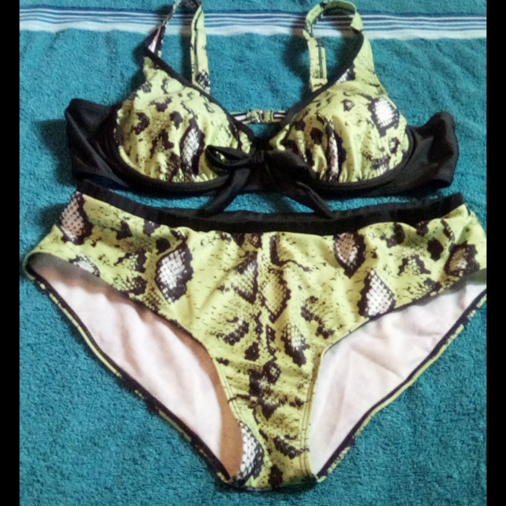 COPY - 💚Mermaid Scales Print Bikini💚